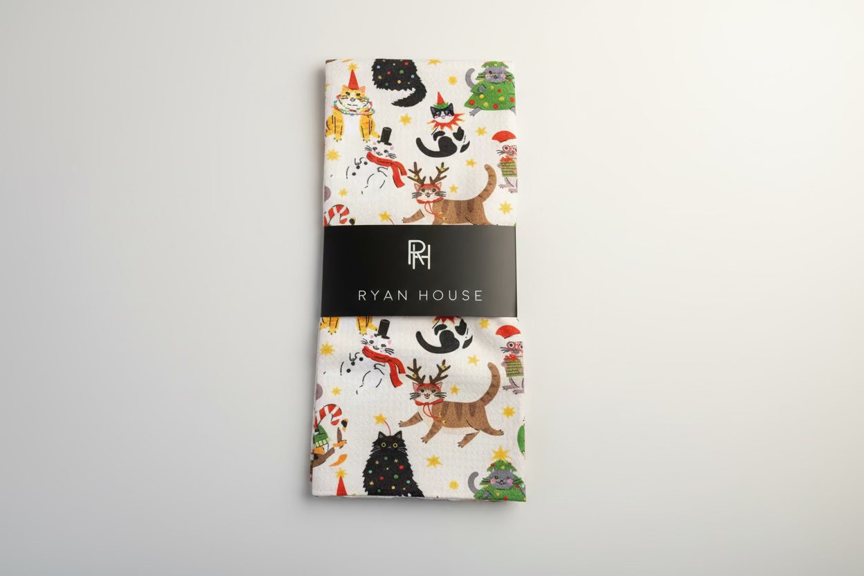 Ryan House Christmas Tea Towels