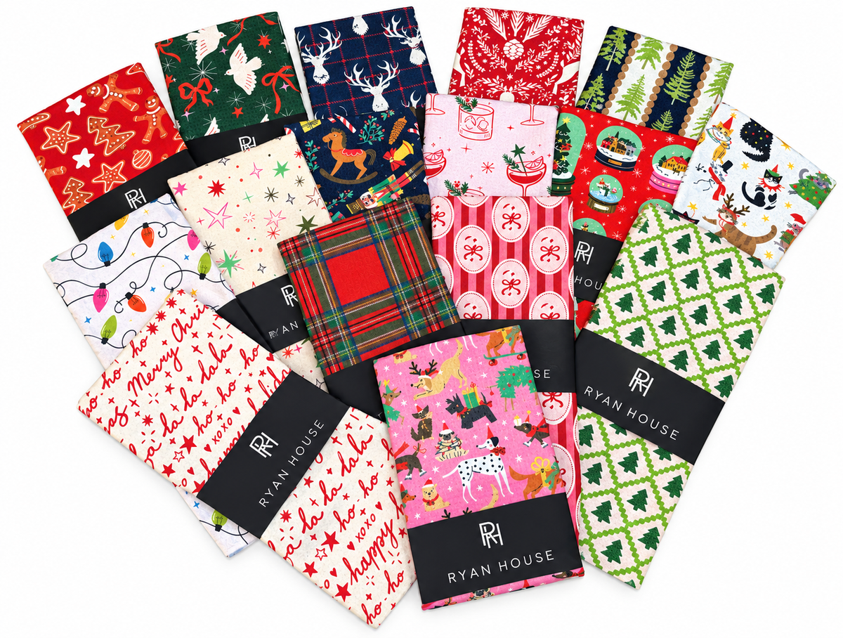 Ryan House Christmas Tea Towels