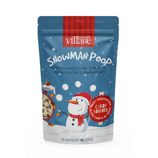 Gourmet Village Snowman Poop Yogurt Covered Raisins