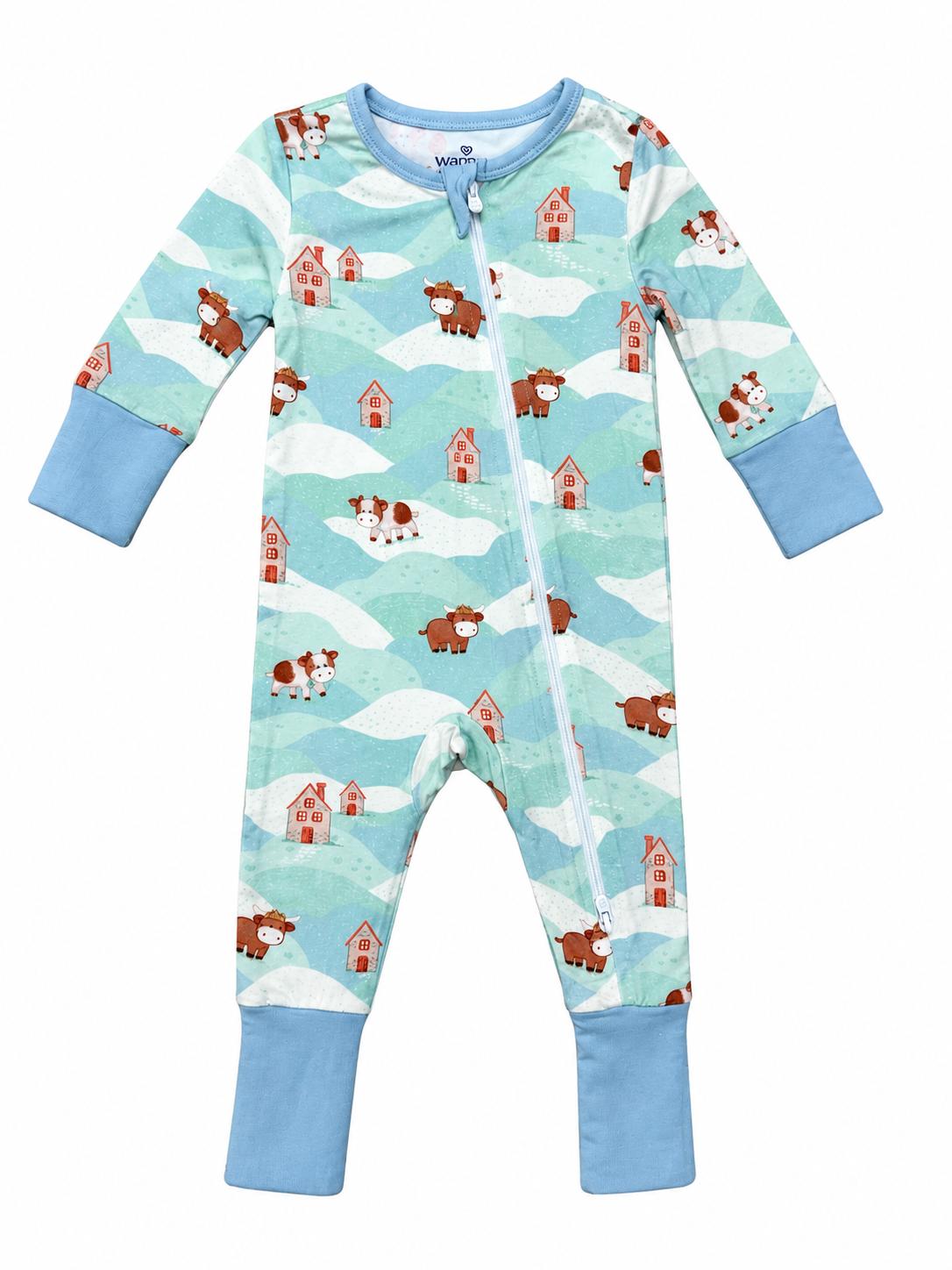 Warmies Hillside Footed Sleepers 0-3 Months