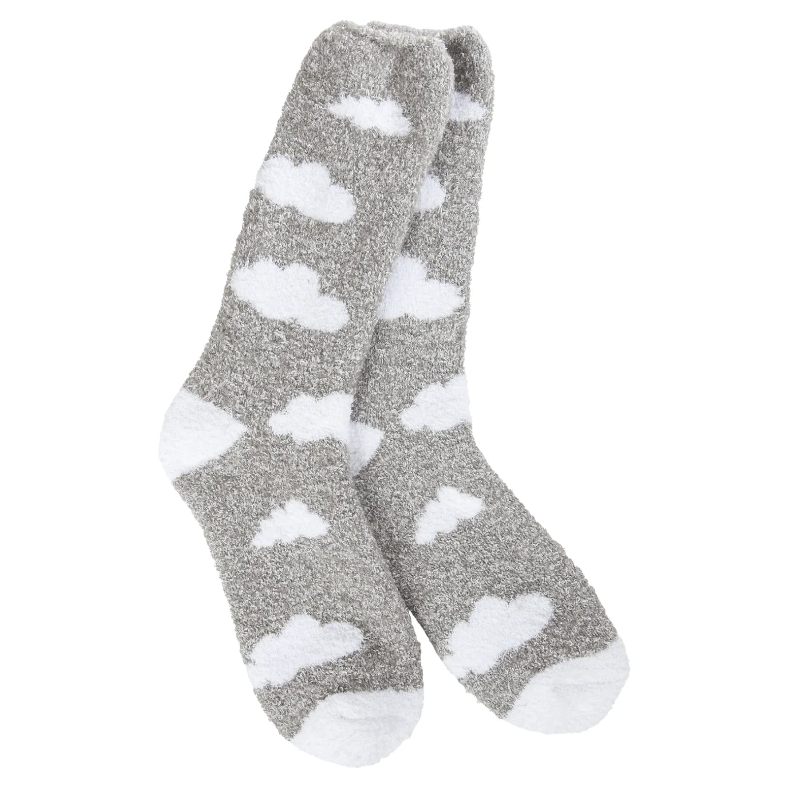 World’s Softest Socks Crew-Cloud Grey