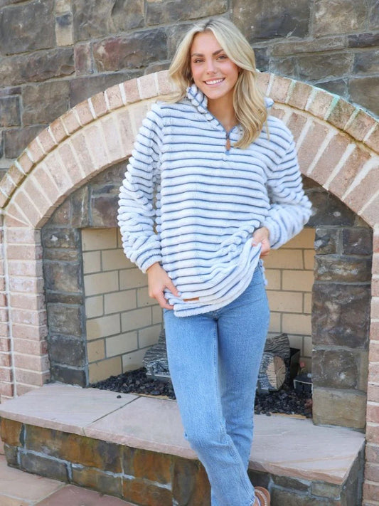 Simply Southern Luxe Steel Pullover