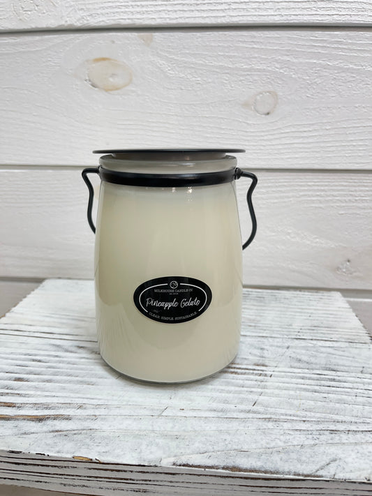 Milkhouse Candle Co-22oz Butter Jar