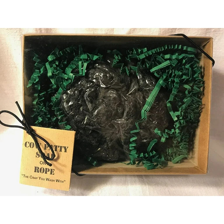 Cow Patty Soap On A Rope