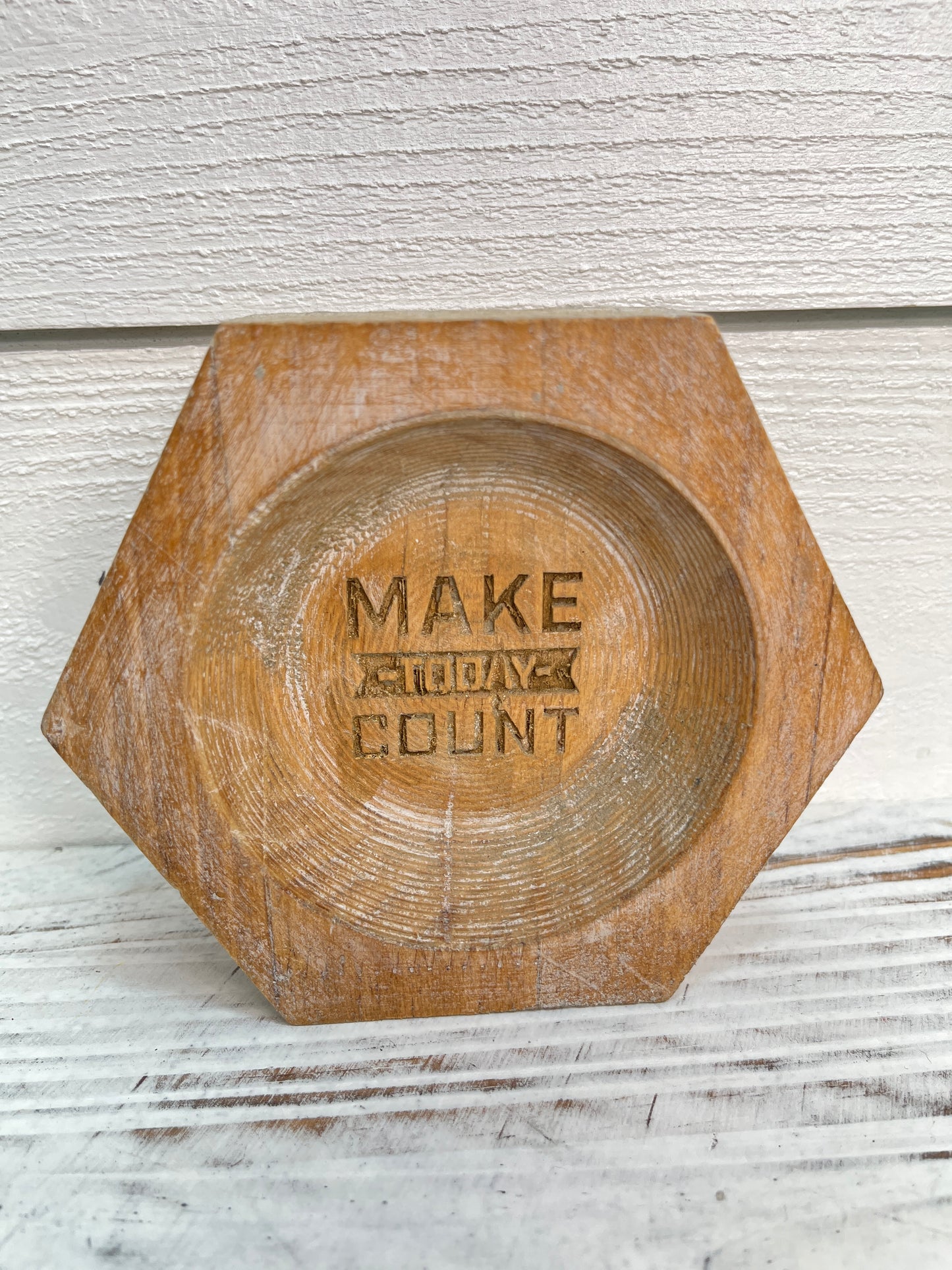 Dad Wood Trinket Bowl