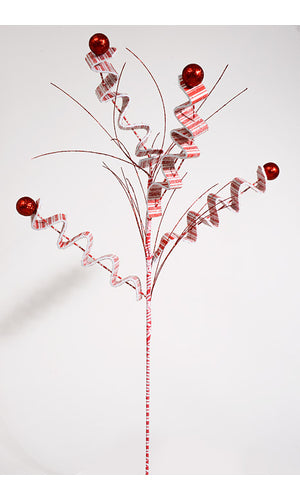 Curly Candy Cane Spray