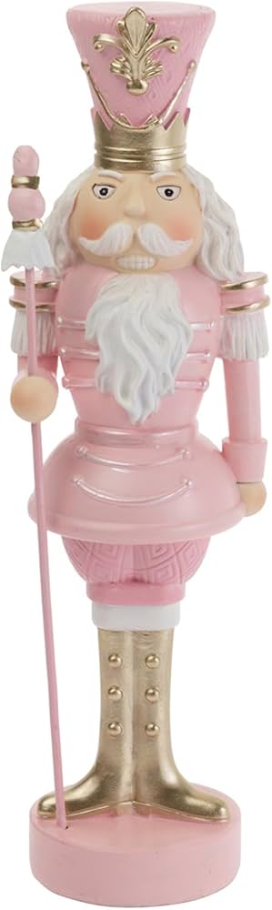 Pink Nutcracker Figurine