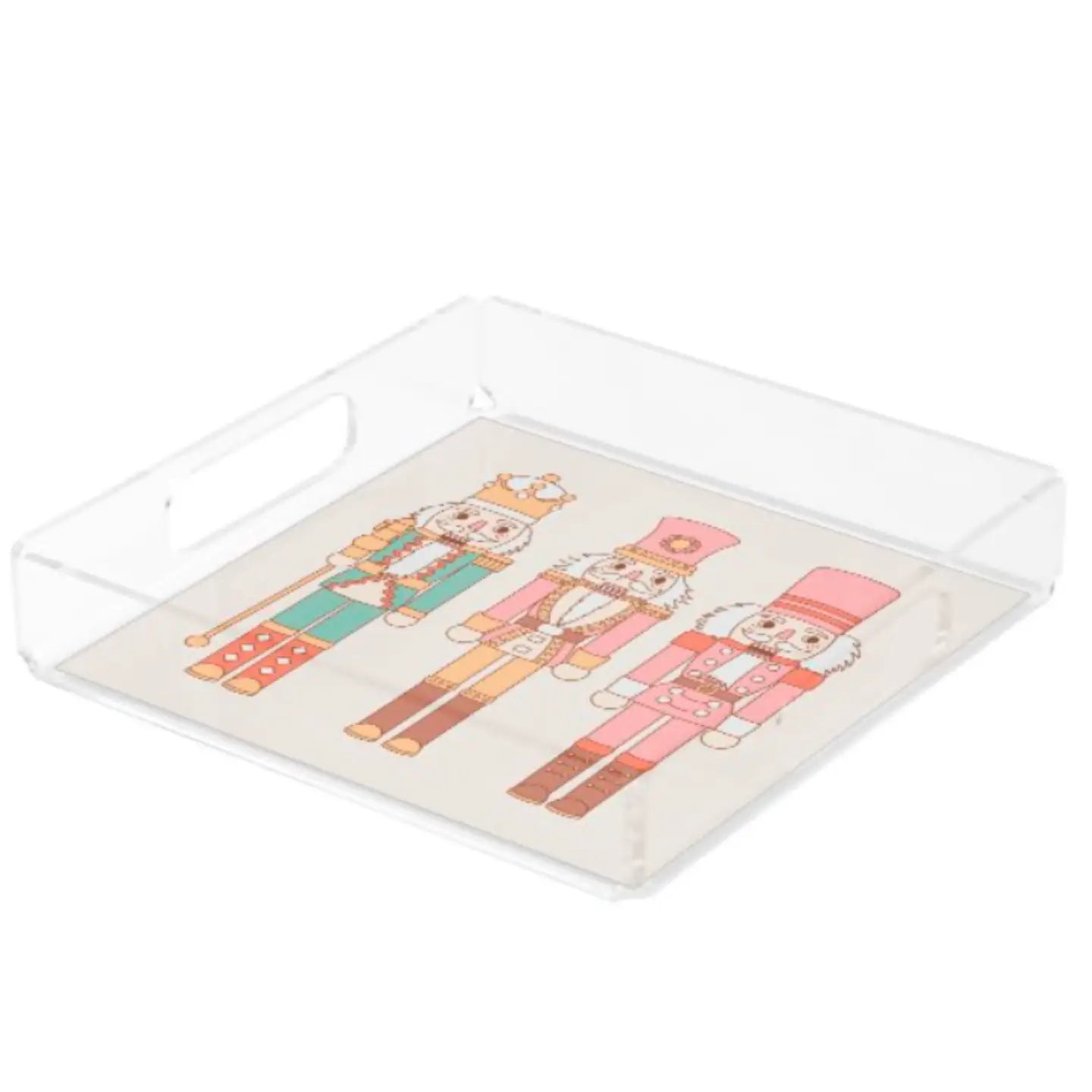 Clear Acrylic Christmas Tray