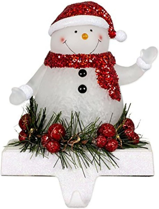LED Snowman Stocking Hanger
