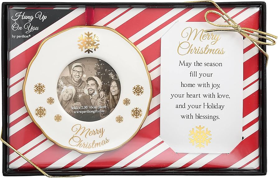 Merry Christmas Photo Frame Ornament