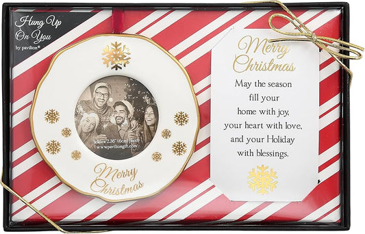 Merry Christmas Photo Frame Ornament