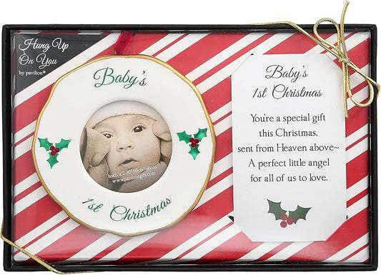 Baby's First Christmas Photo Frame Ornament