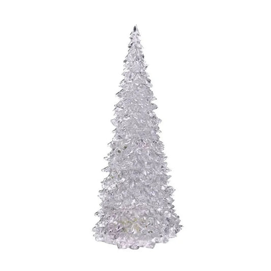Acrylic Sparkle Glow Light Up Tree