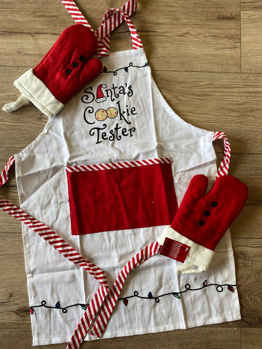 Children's Christmas Apron