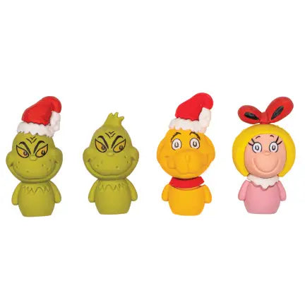 3D Grinch Erasers