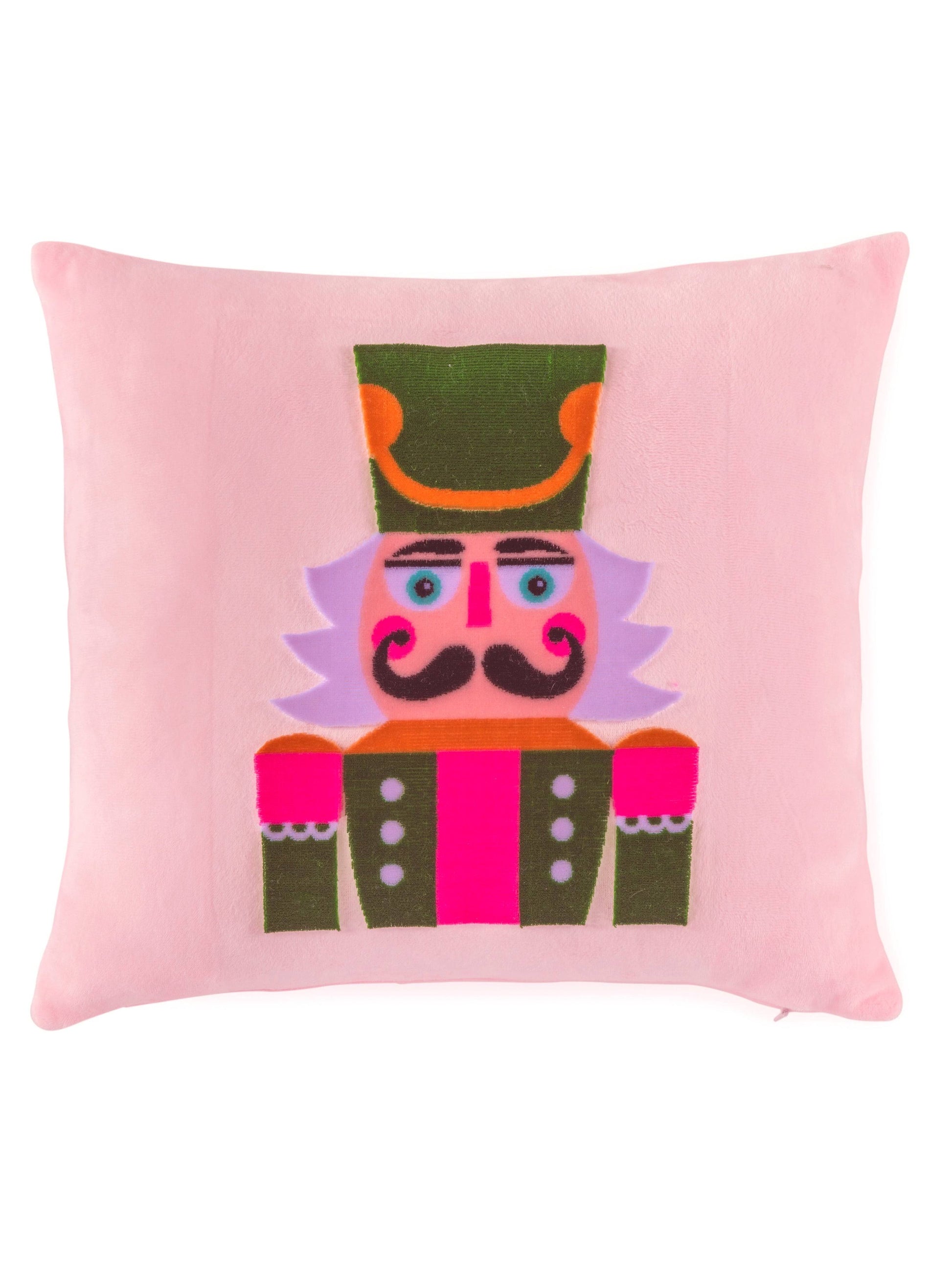 Nutcracker Pillow, Blush