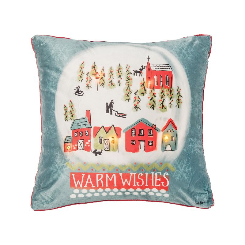 Warm Wishes Light Up Pillow