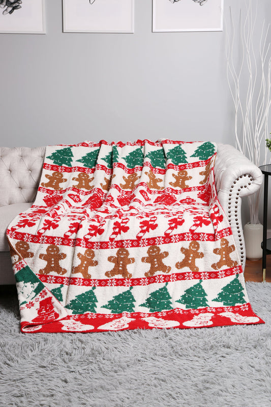Christmas Pattern Luxury Soft Throw Blanket