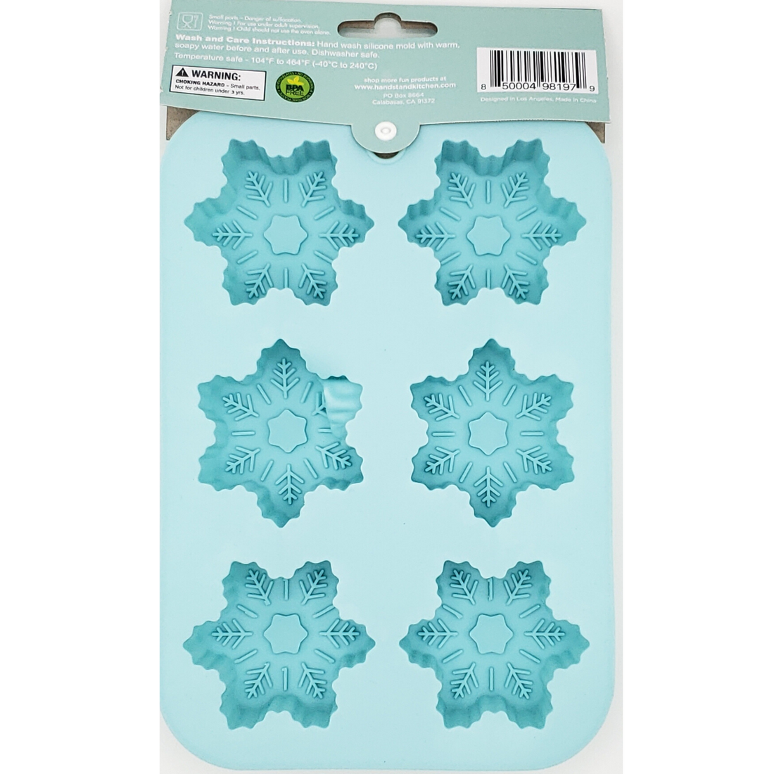Snowflake Silicone Cupcake Mold