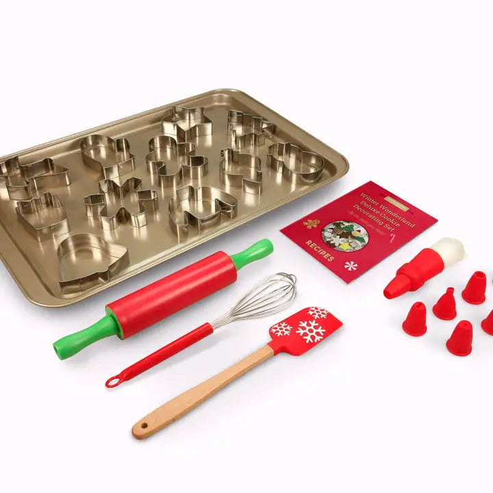 Winter Wonderland Deluxe Cookie Decorating Set