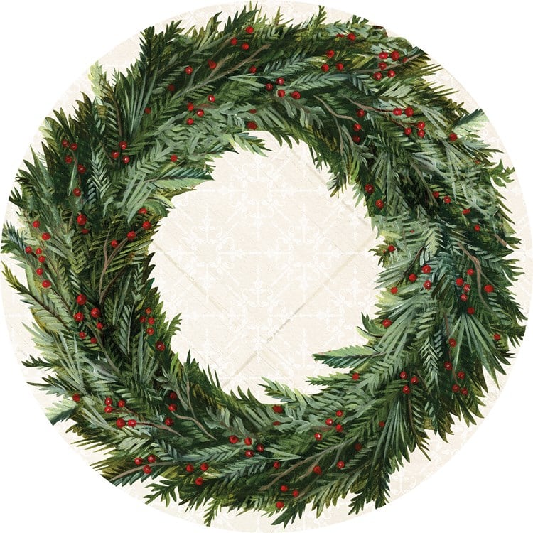 Wreath Paper Placemat Pack