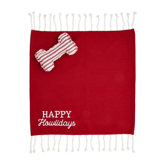 Christmas Pet Blanket And Toy Set