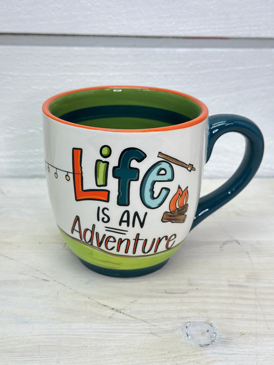 Life is An Adventure Camper Mug