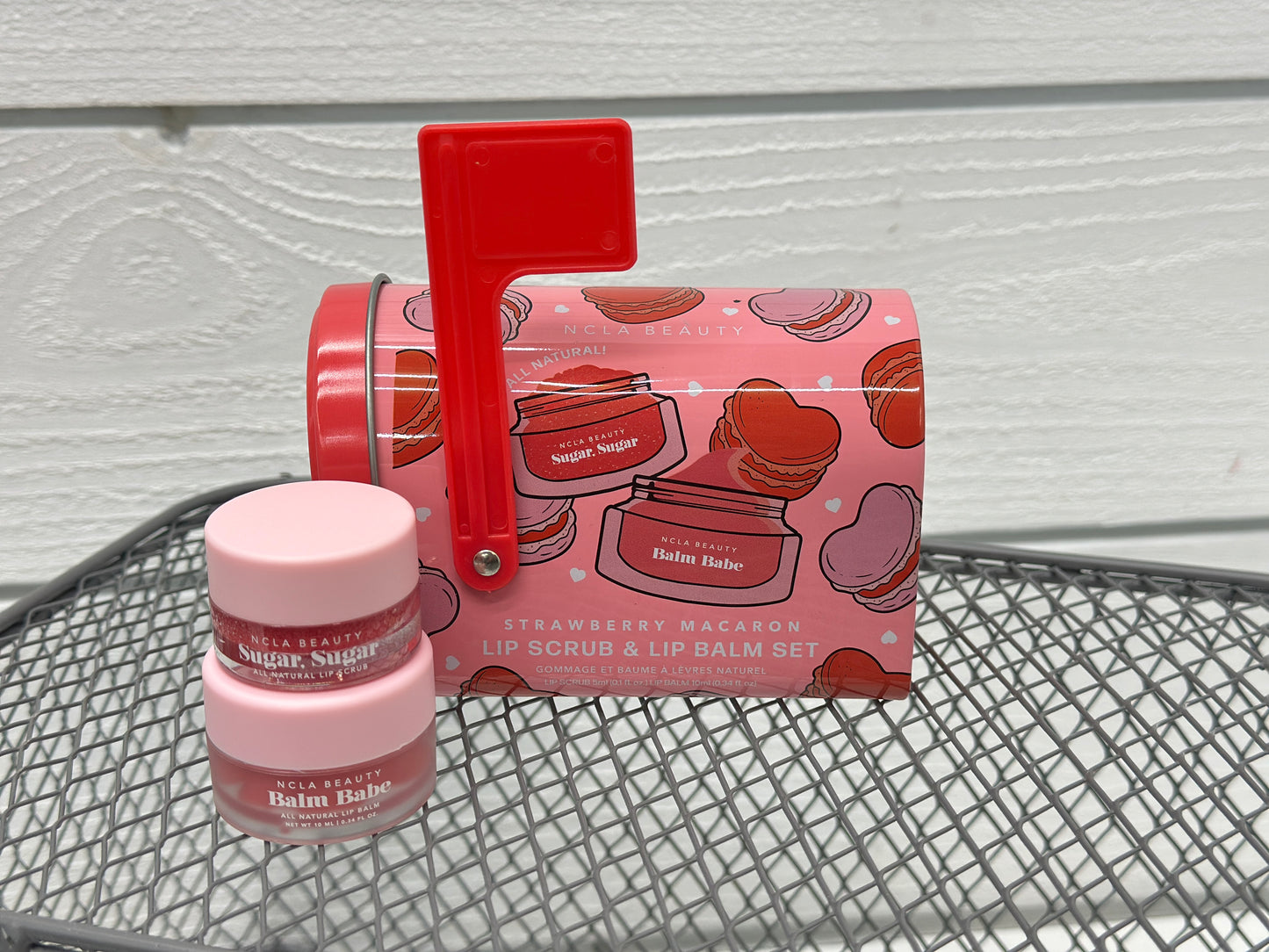 Strawberry Macaron Valentine’s Day Mailbox Lip Care Set