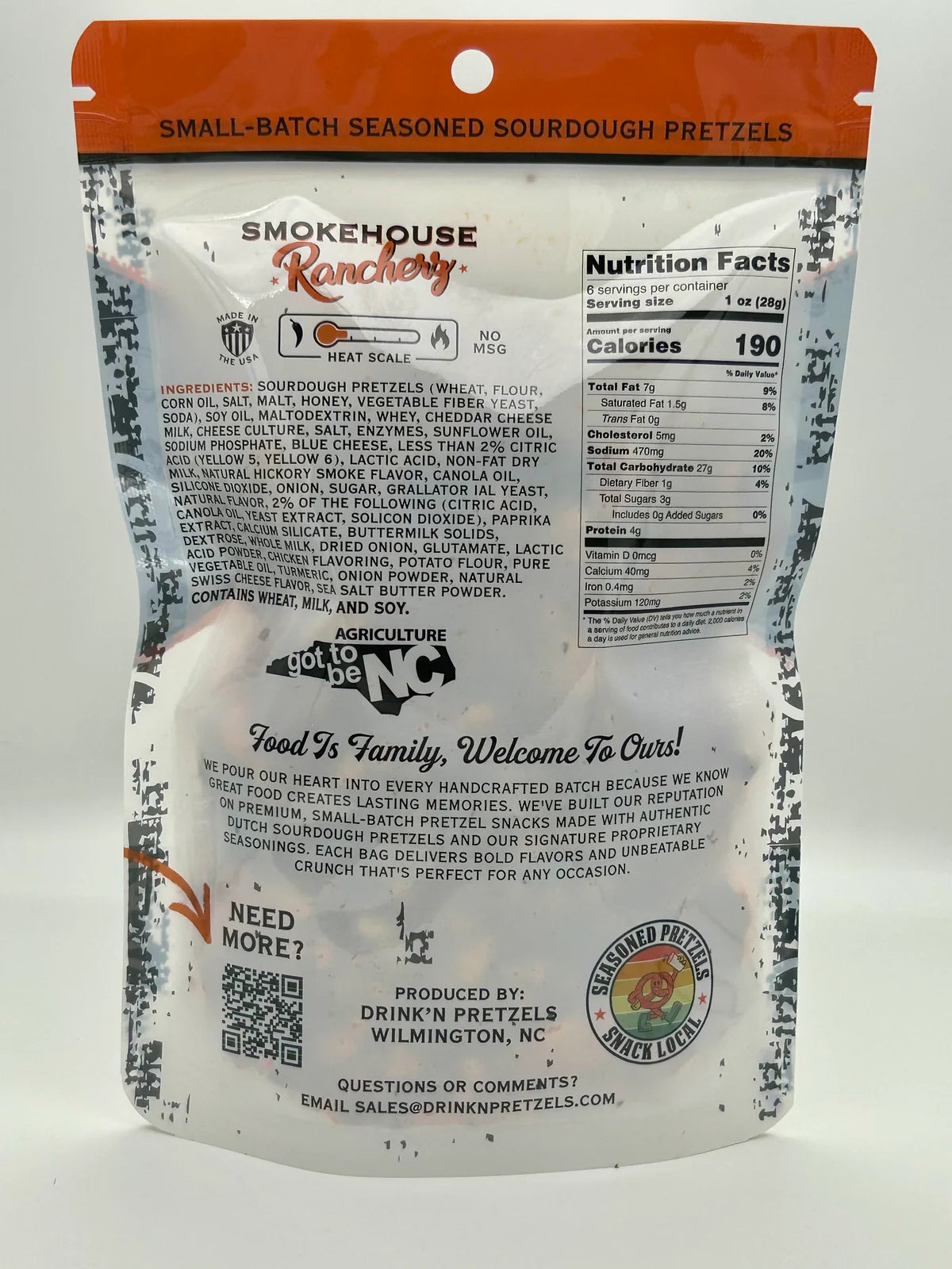 Smokehouse Rancherz Hard Sourdough Drink'N Pretzel Pieces