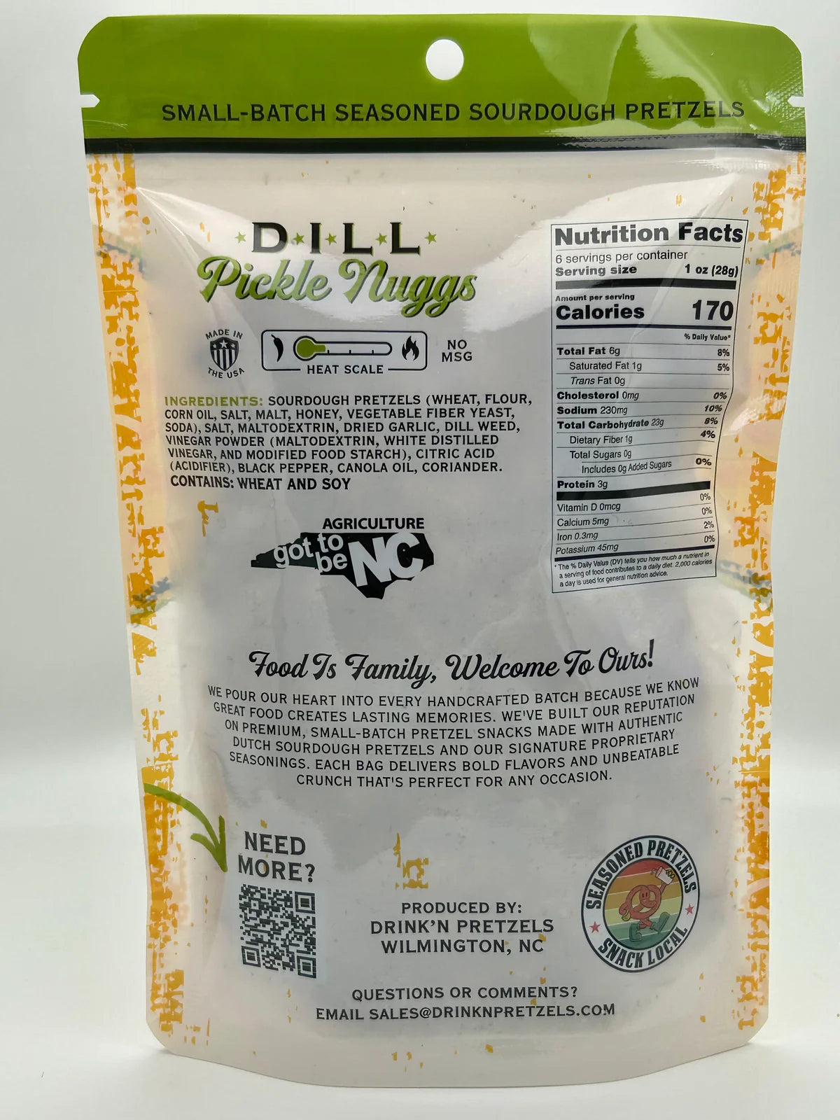Dill Pickle Sourdough Pretzel Nuggs