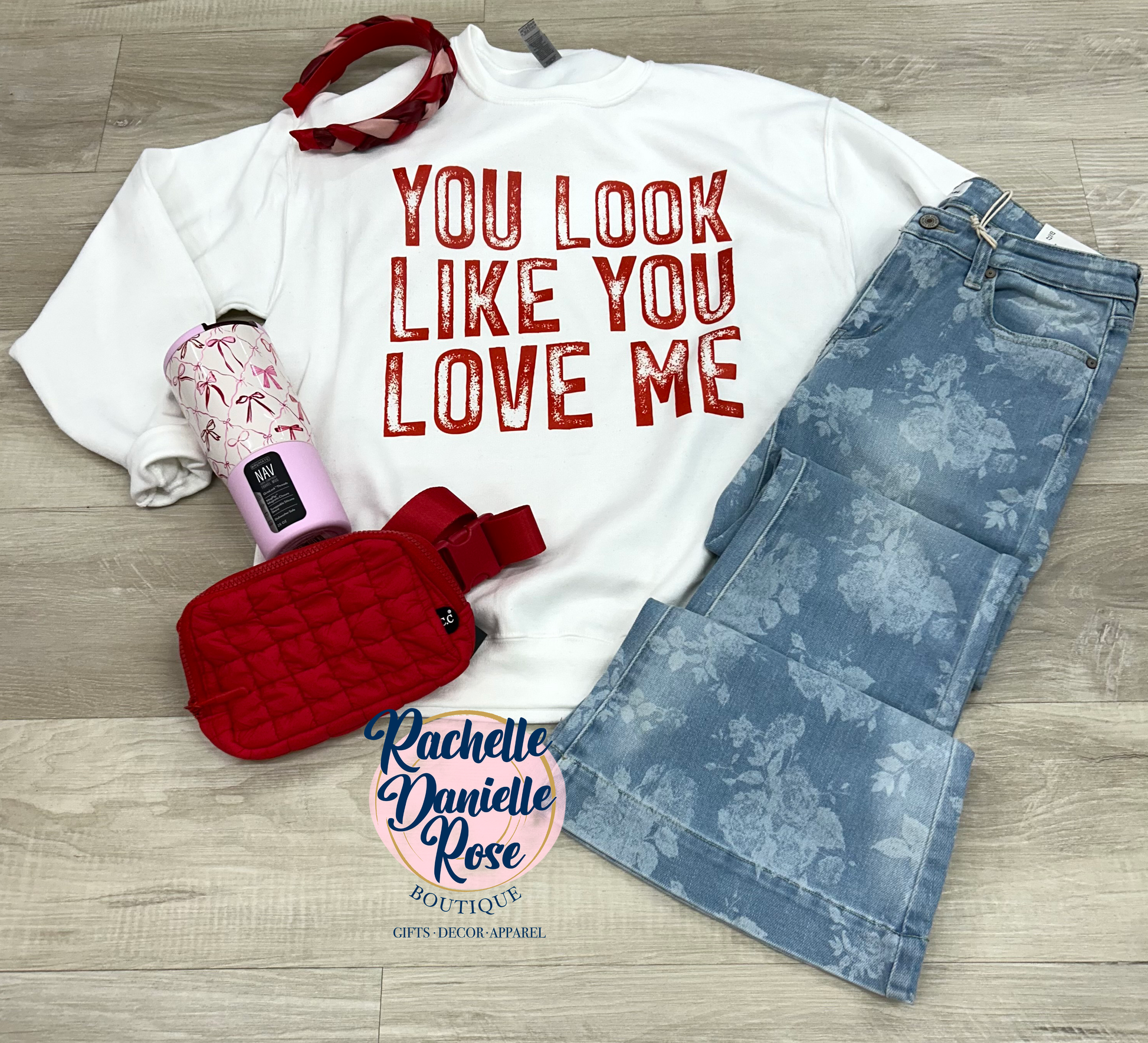 Love Me Crewneck Sweatshirt