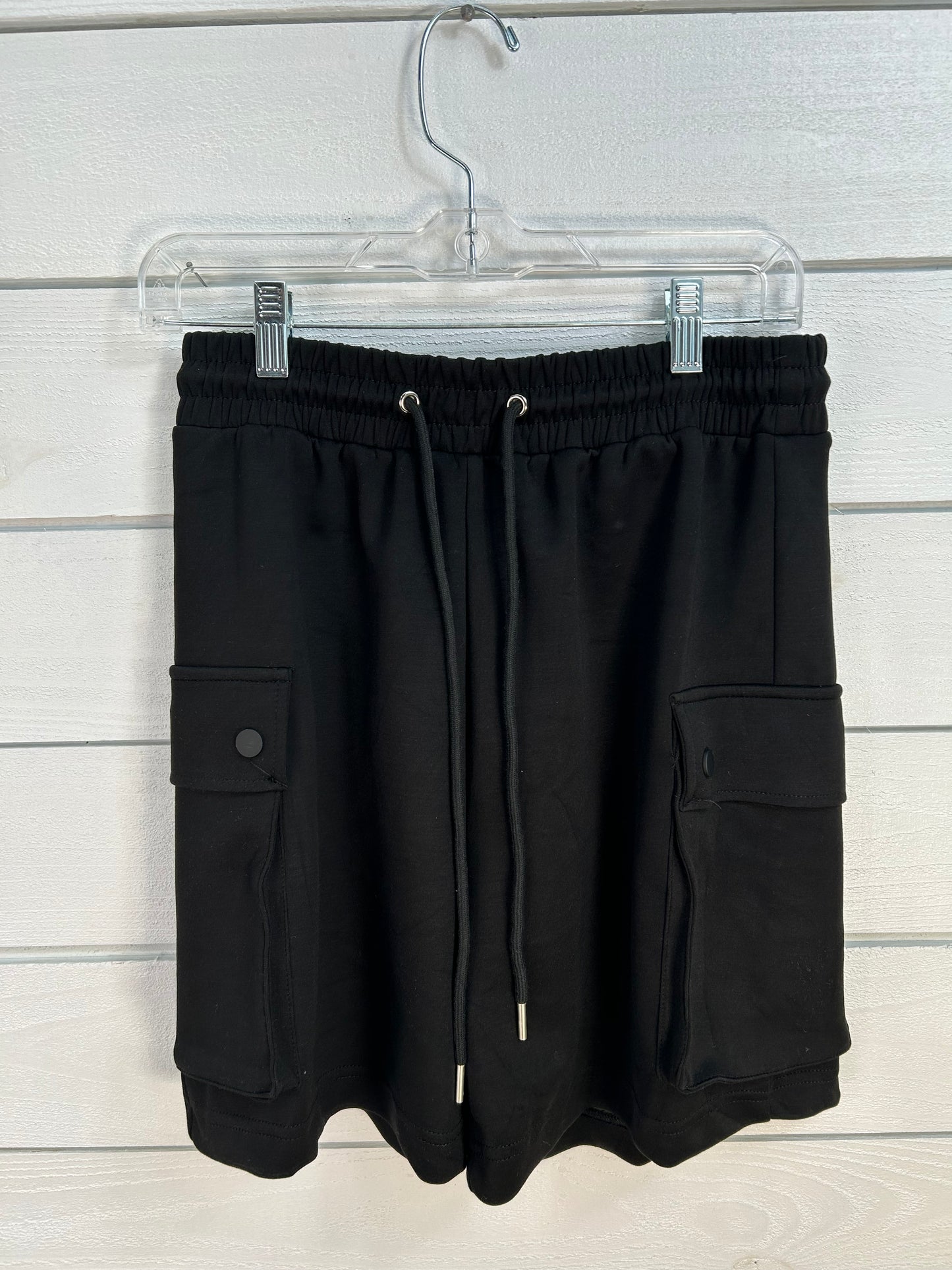 Charlie Paige Relaxed Pocket Shorts Black