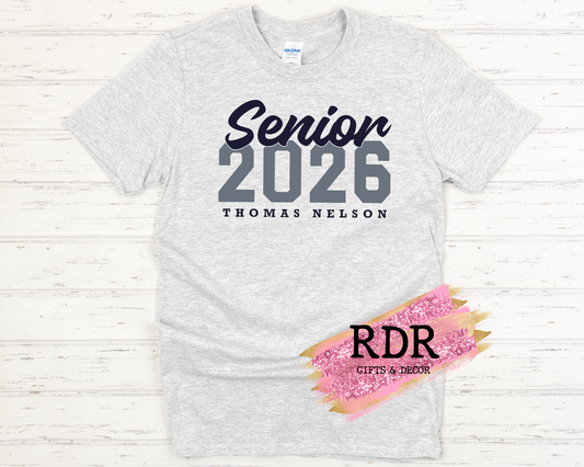 Senior 2026 Thomas Nelson Tshirt