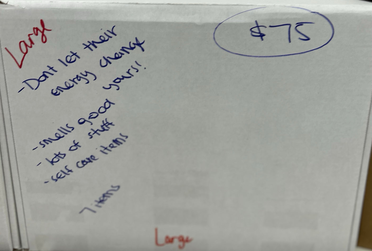 Don't Let their Energy Change Yours LARGE Mystery Box Live