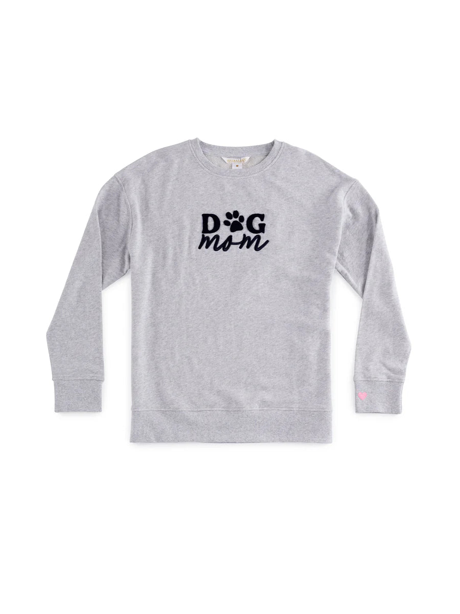 Shiraleah Grey Dog Mom Sweatshirt