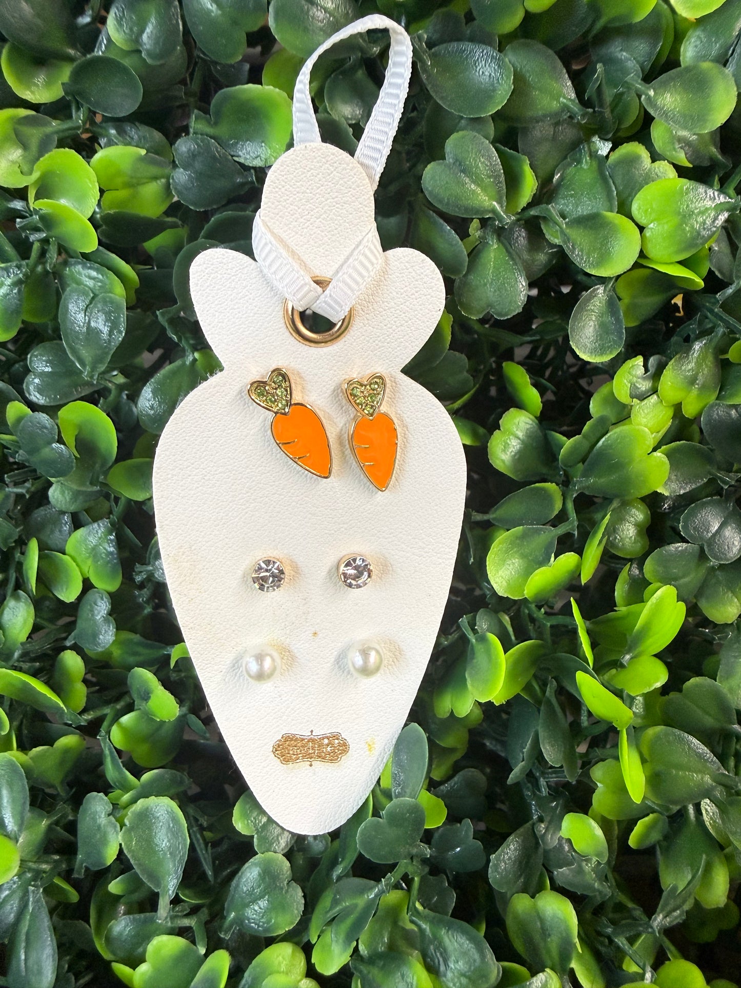 Mud Pie Easter Icon Earrings