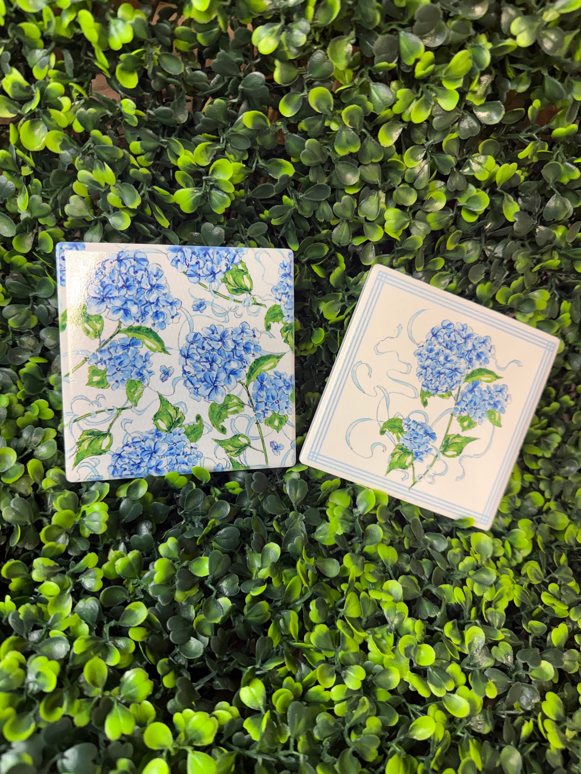 Hydrangea Allover Coasters