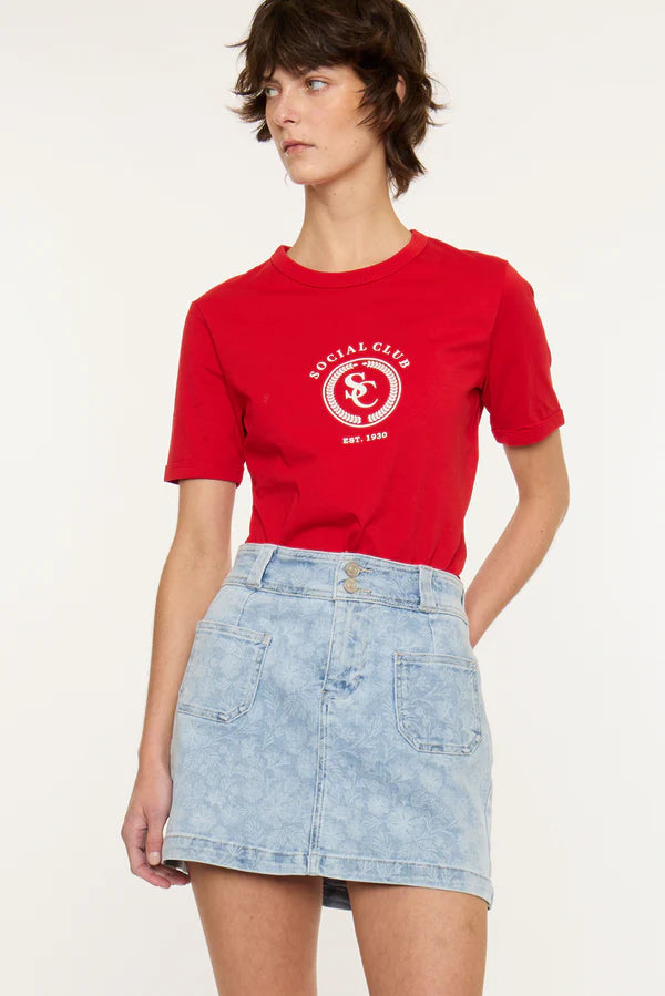 KanCan Aria Mid Rise Mini Skirt