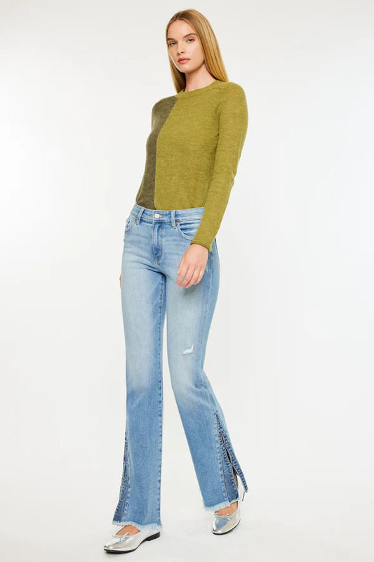 KanCan Lizzie Mid Rise Bootcut Jeans
