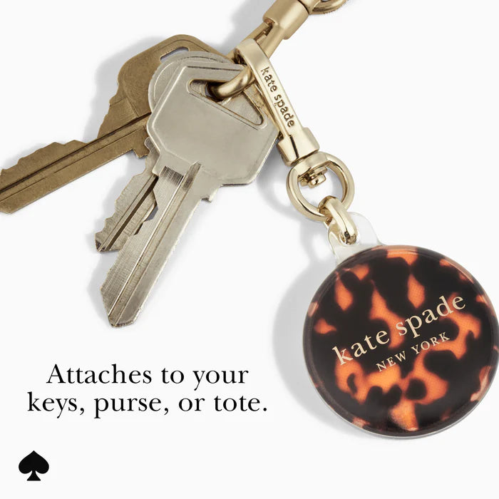 Case Mate Kate Spade AirTag Case- Tortoiseshell