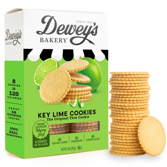 Dewey's Bakery Thin Key Lime Cookies