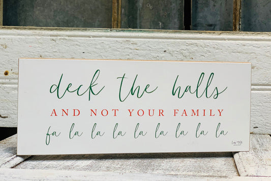 Deck The Halls Block