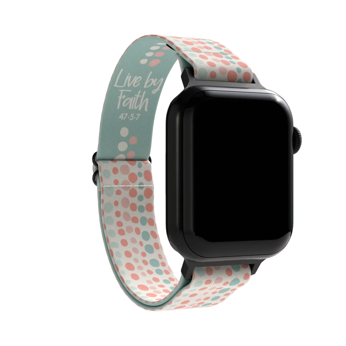 ZOX Live By Faith Bible Verse Watchband