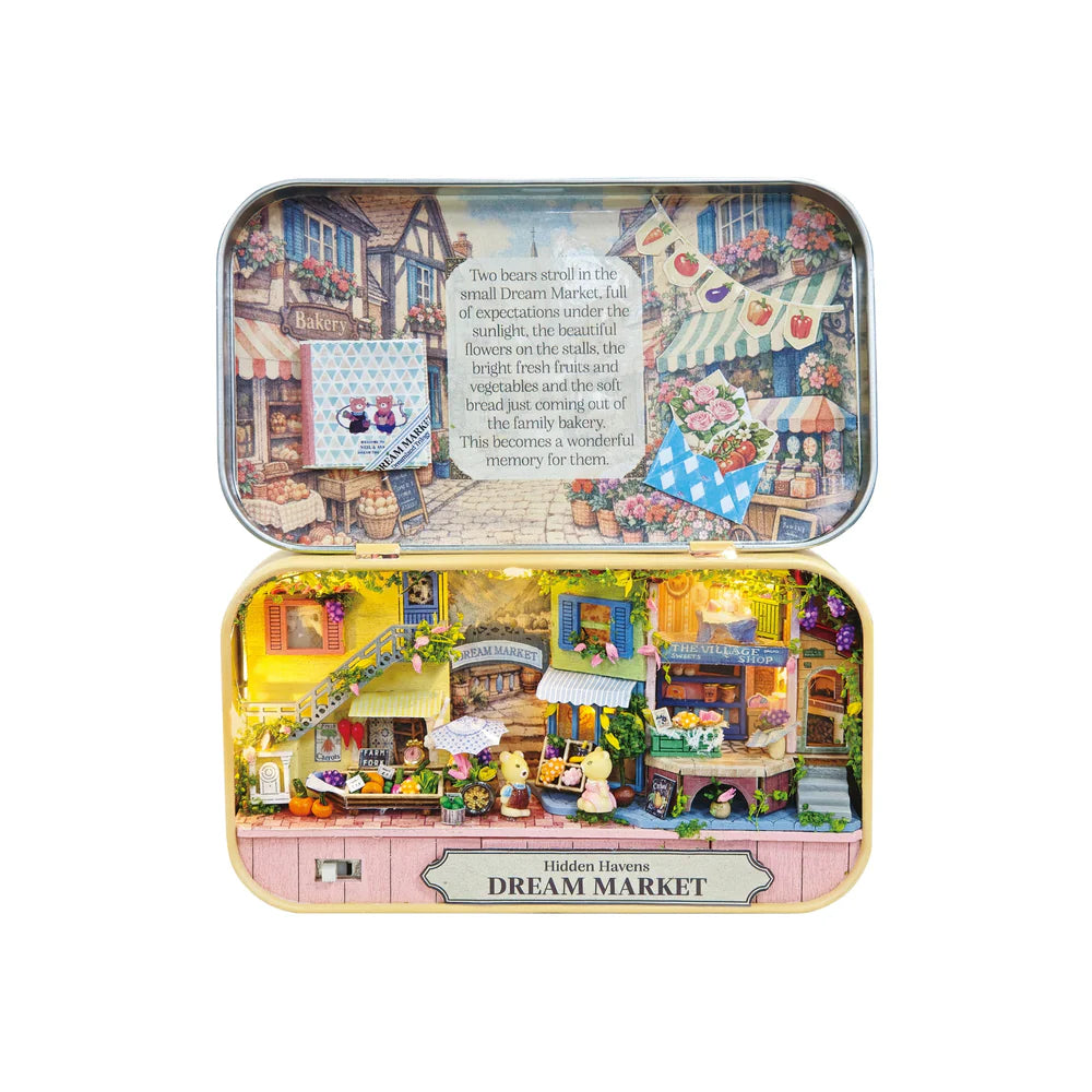 DIY Tiniatures 3D Puzzle Kit- Dream Market