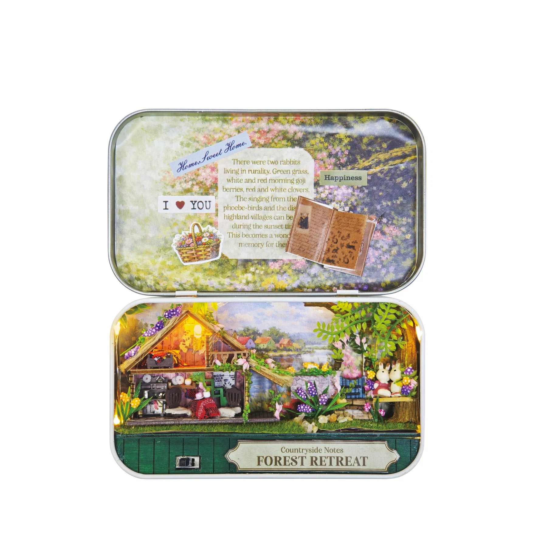 DIY Tiniatures 3D Puzzle Kit- Forest Retreat