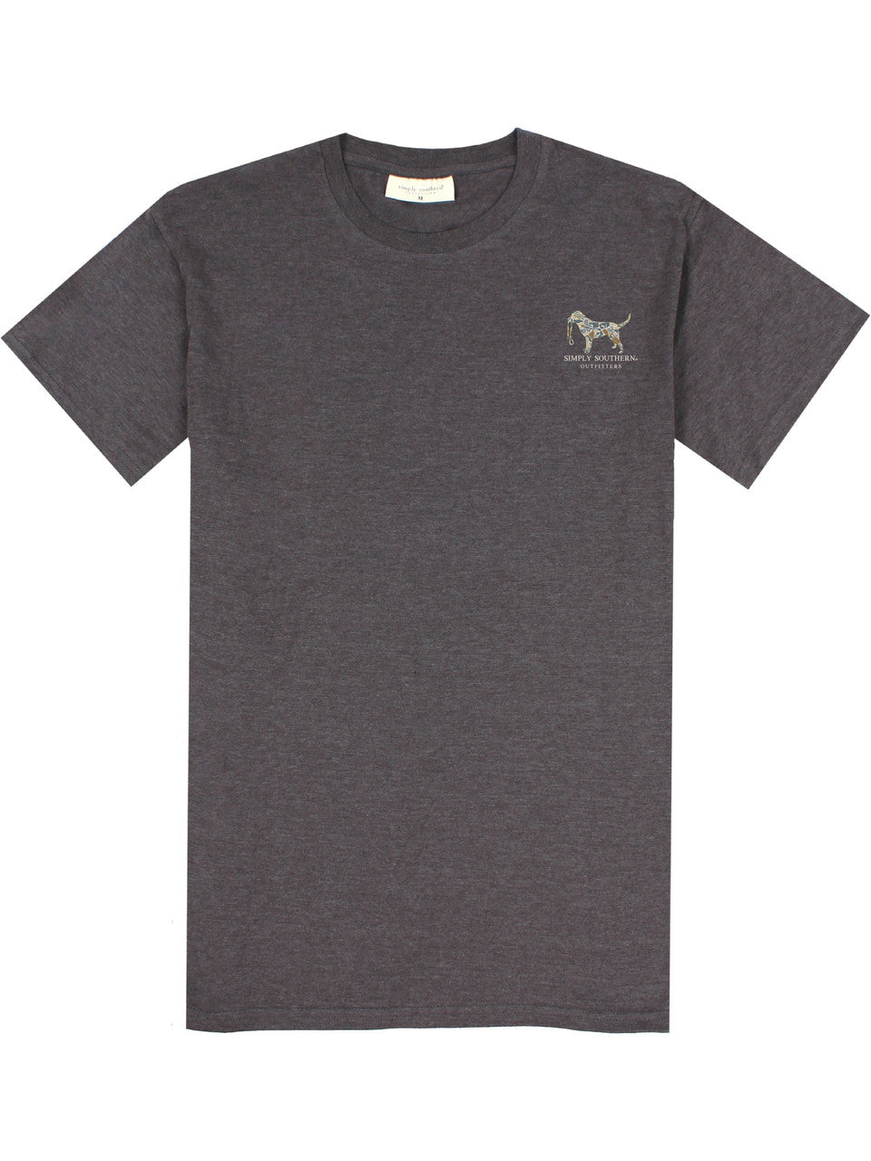 Simply Southern Youth Camo Dog - Iron Heather