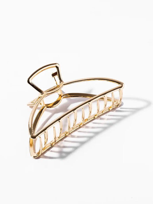 Gold Metal Claw Clip