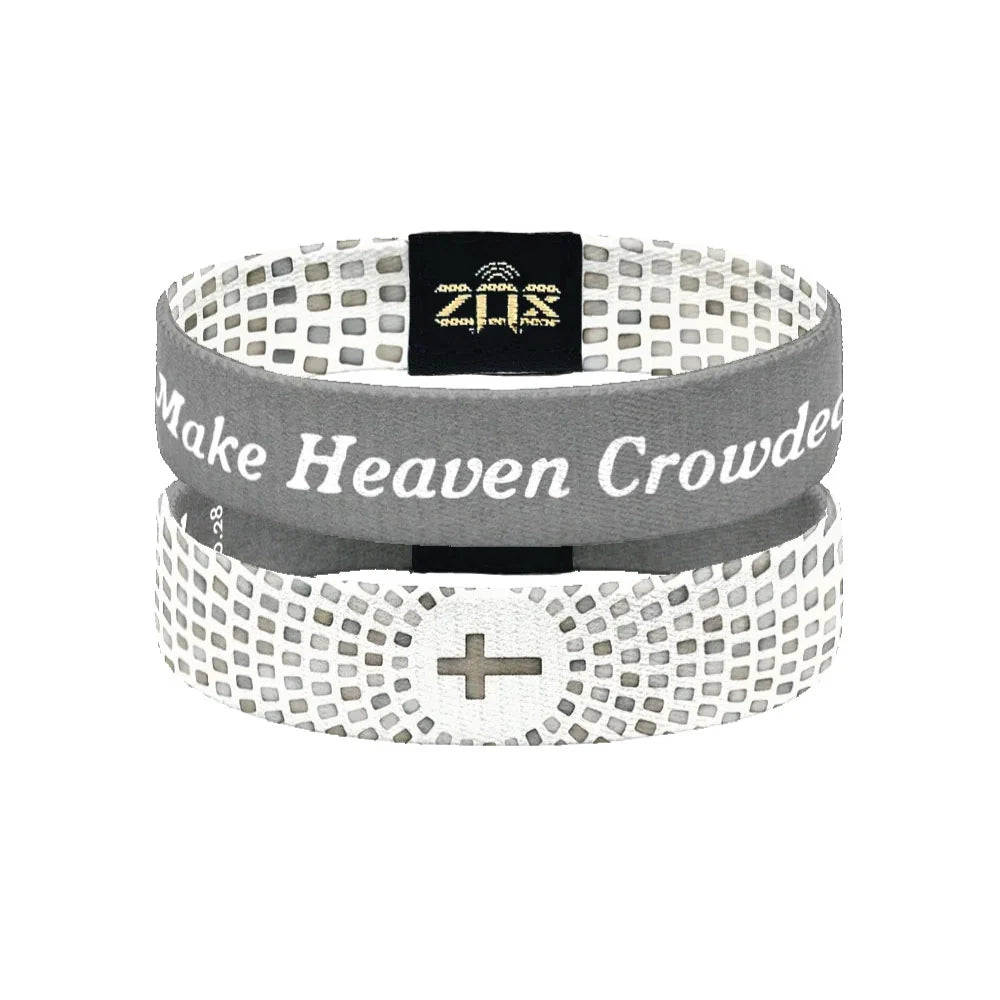 ZOX Make Heaven Crowded Bible Verse Interactive Bracelet