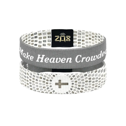 ZOX Make Heaven Crowded Bible Verse Interactive Bracelet