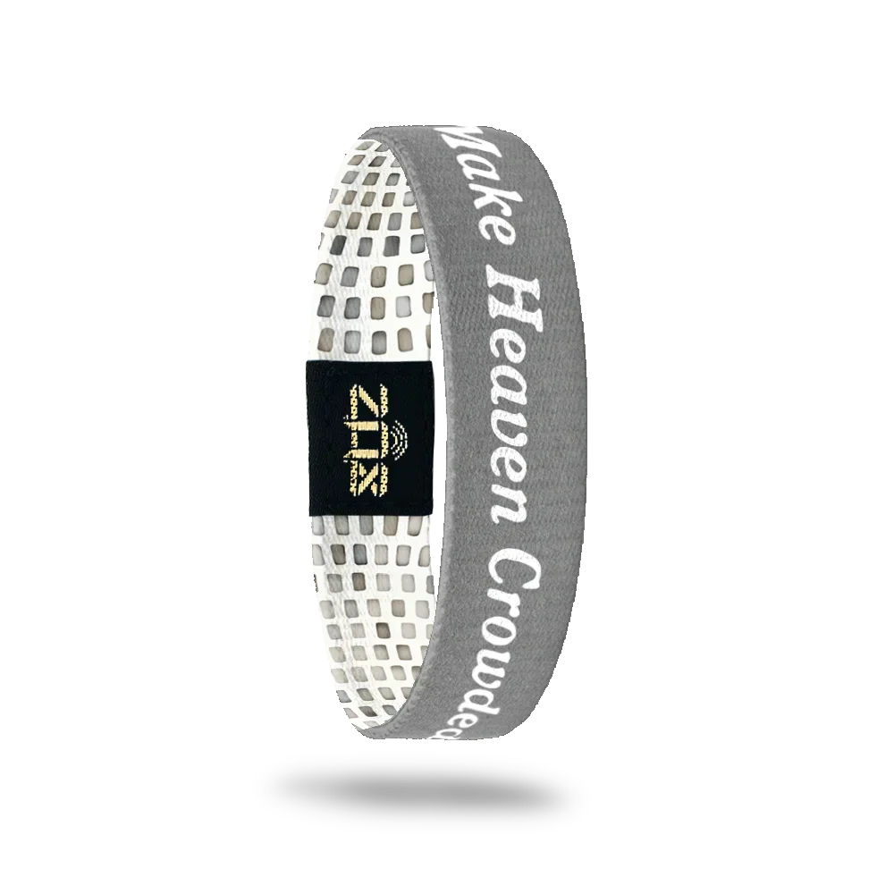 ZOX Make Heaven Crowded Bible Verse Interactive Bracelet